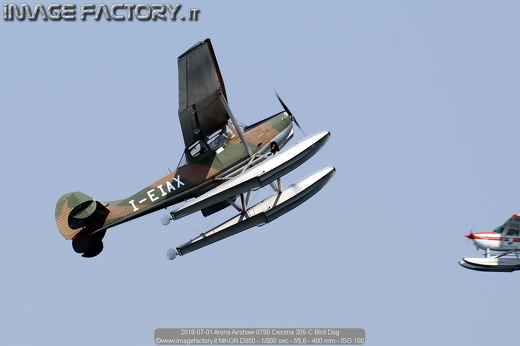 2018-07-01 Arona Airshow 0790 Cessna 305-C Bird Dog